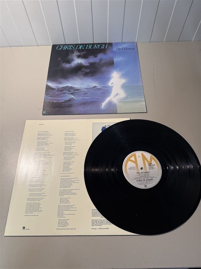 chris de burgh - the getaway - vinyl lp, Ophalen of Verzenden, Zo goed als nieuw, 12 inch, Poprock