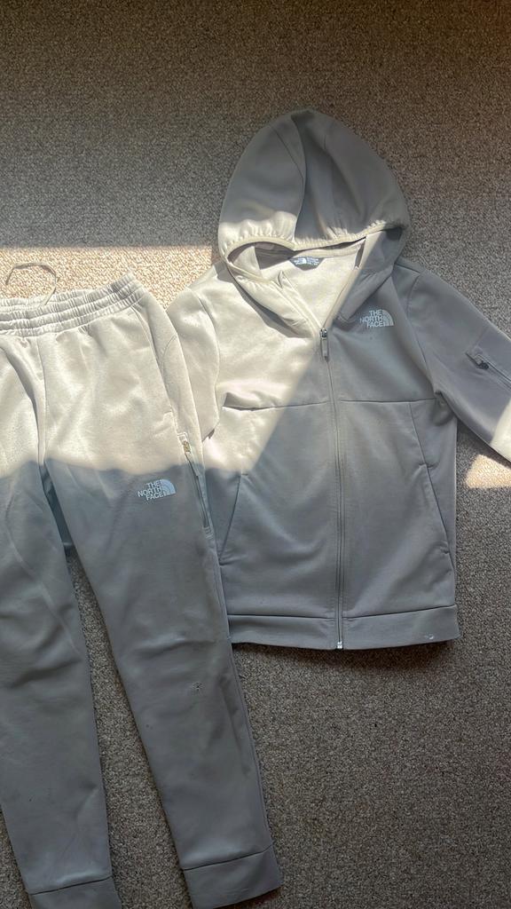 Beige The North Face trainingspak 14-16 jaar-170 cm, Ophalen of Verzenden, Gedragen