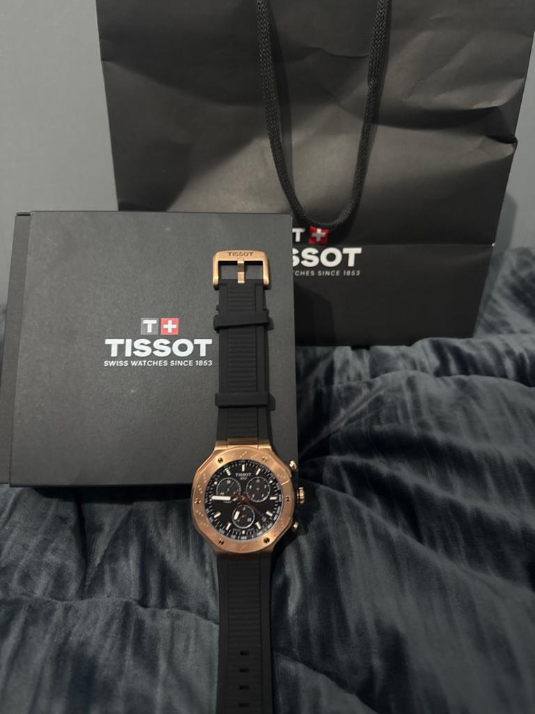 Nieuw Tissot horloge met bon, papieren, tas en doosje, Overige merken, Overige materialen, Polshorloge, Nieuw