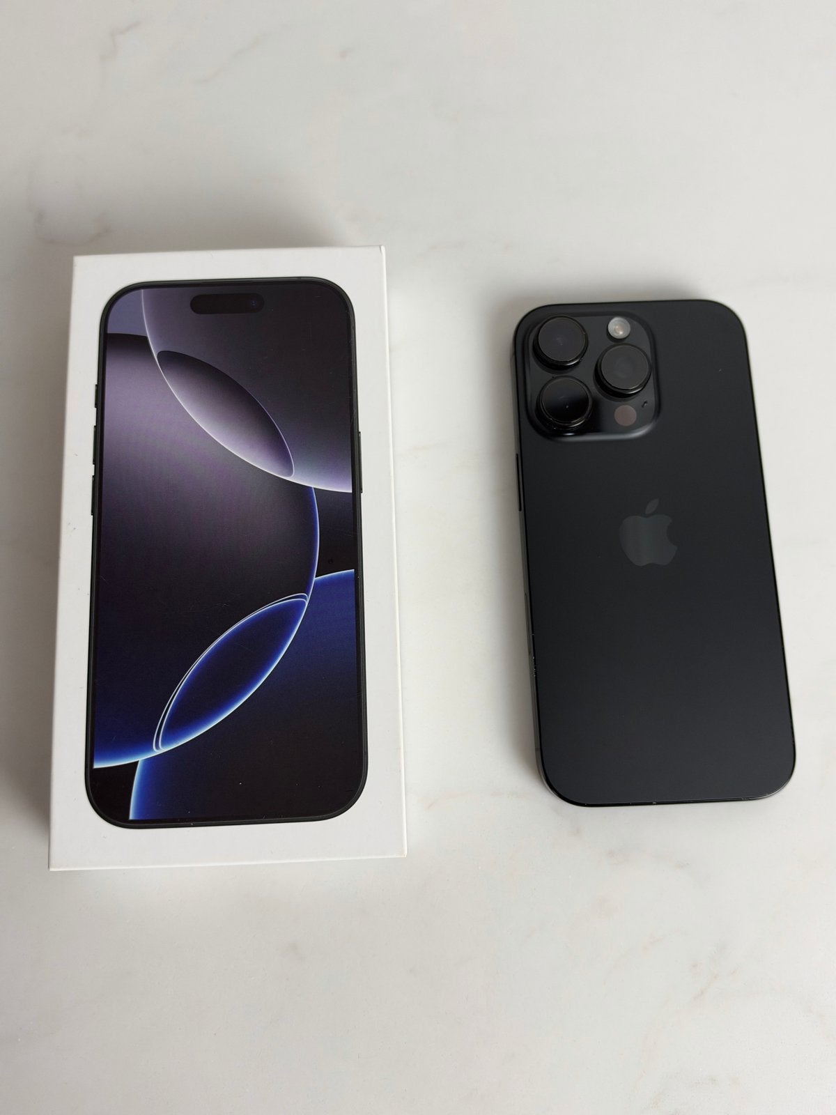 iPhone 16 Pro 256GB Zwart, Telecommunicatie, Gebruikt, Zwart, 87 %, Ophalen