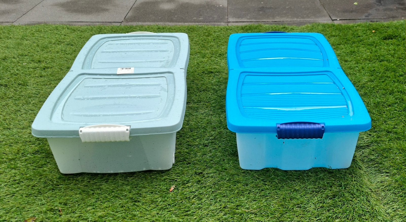 2 rol opbergboxen, Ophalen, 40 tot 60 cm, 75 tot 100 cm, Zo goed als nieuw