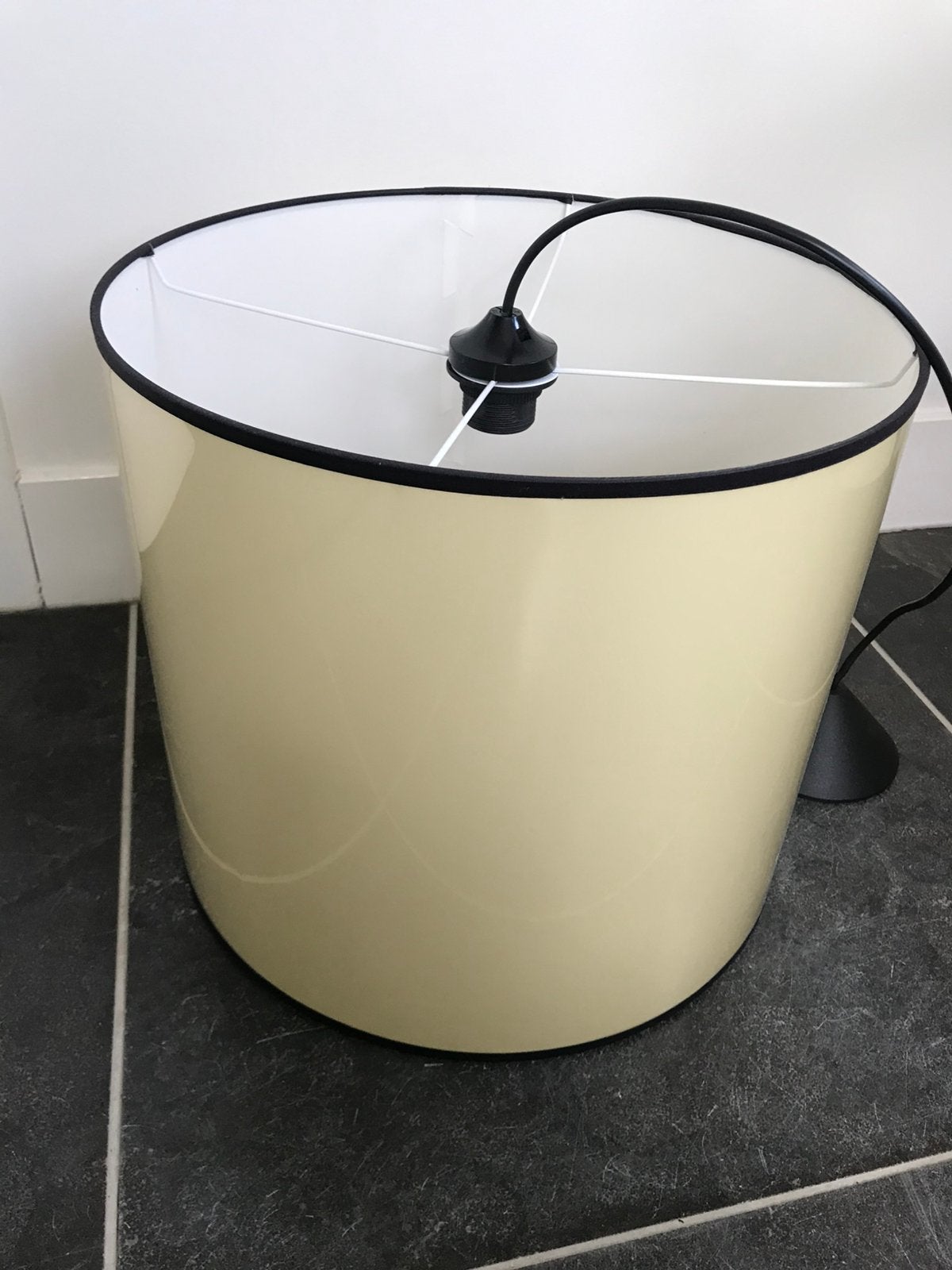 Hanglamp ikea. Hoogte 35 cm doorsnede 40 cm, Ophalen, Zo goed als nieuw, Hanglamp
