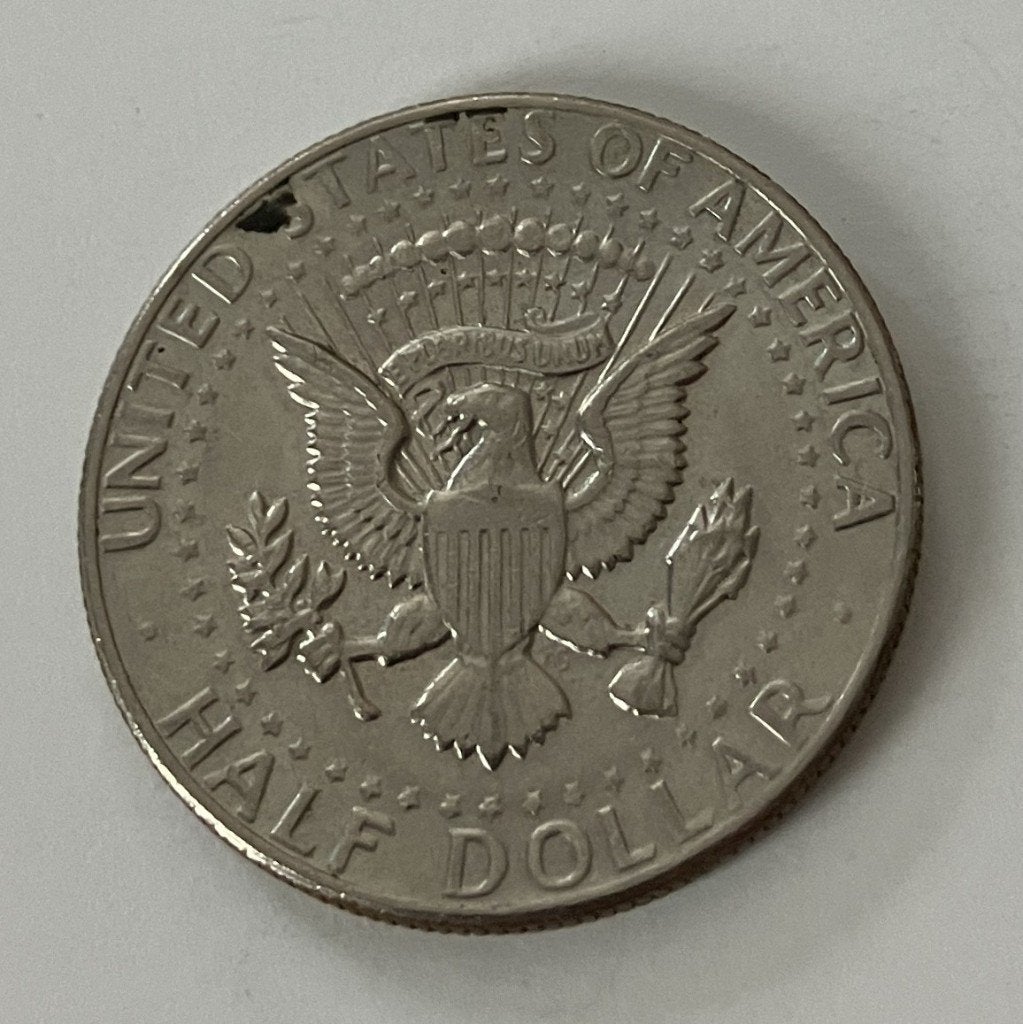 Half dollar munt met Kennedy {5953}, Postzegels en Munten, Ophalen of Verzenden, Noord-Amerika, Losse munt