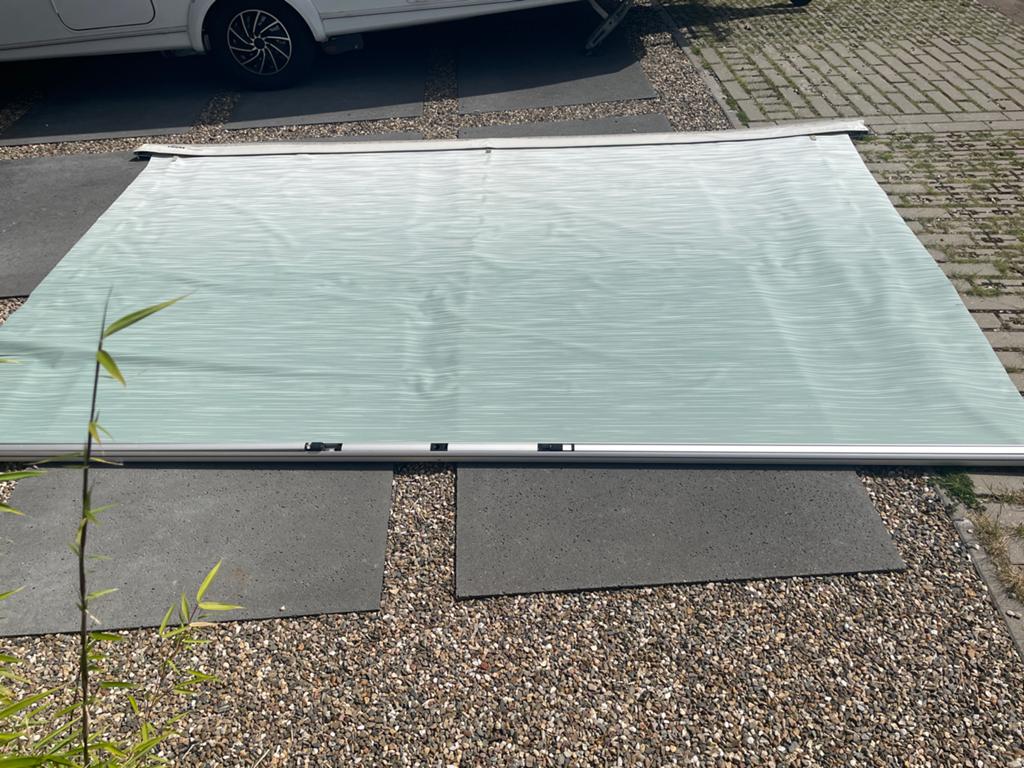 Thule Omnistor zakluifel 400x250cm voor caravan of camper, Ophalen, Gebruikt, Polyester, Thule