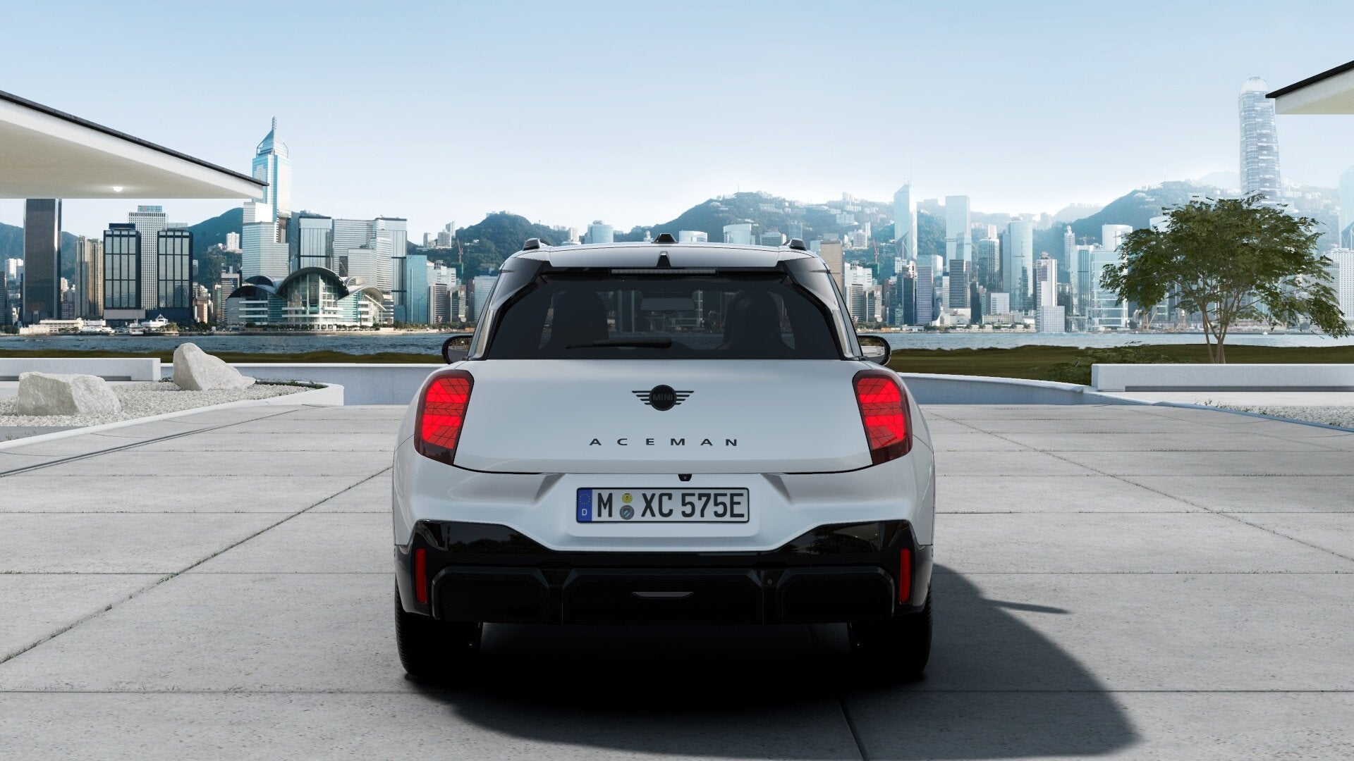MINI Aceman E / John Cooper Works / Pakket M / 18" JCW Slide, Auto's, Dealer onderhouden, Stoelverwarming, Zwart, Leder en Stof