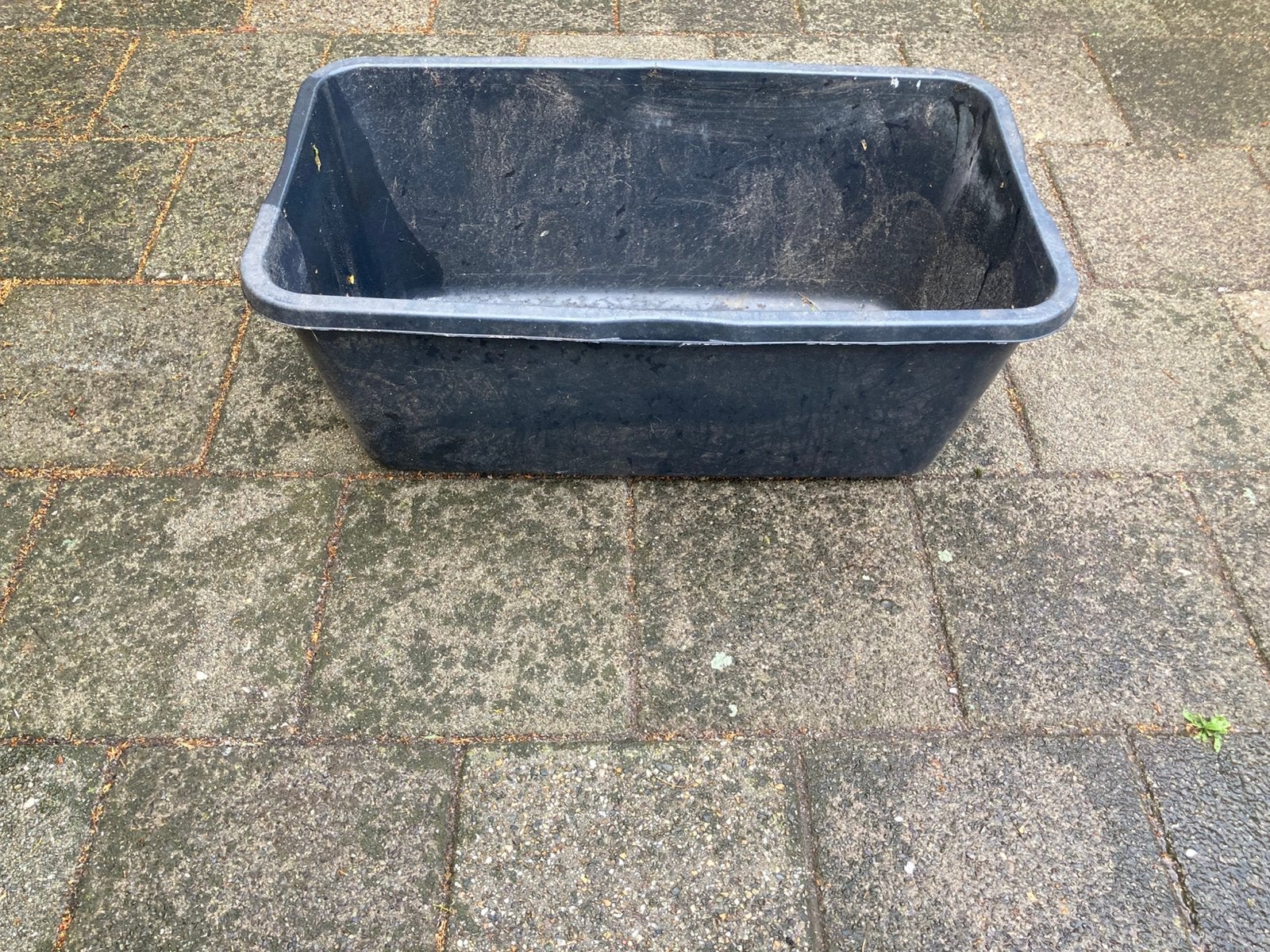 Waterdicht bak, Ophalen, Gebruikt
