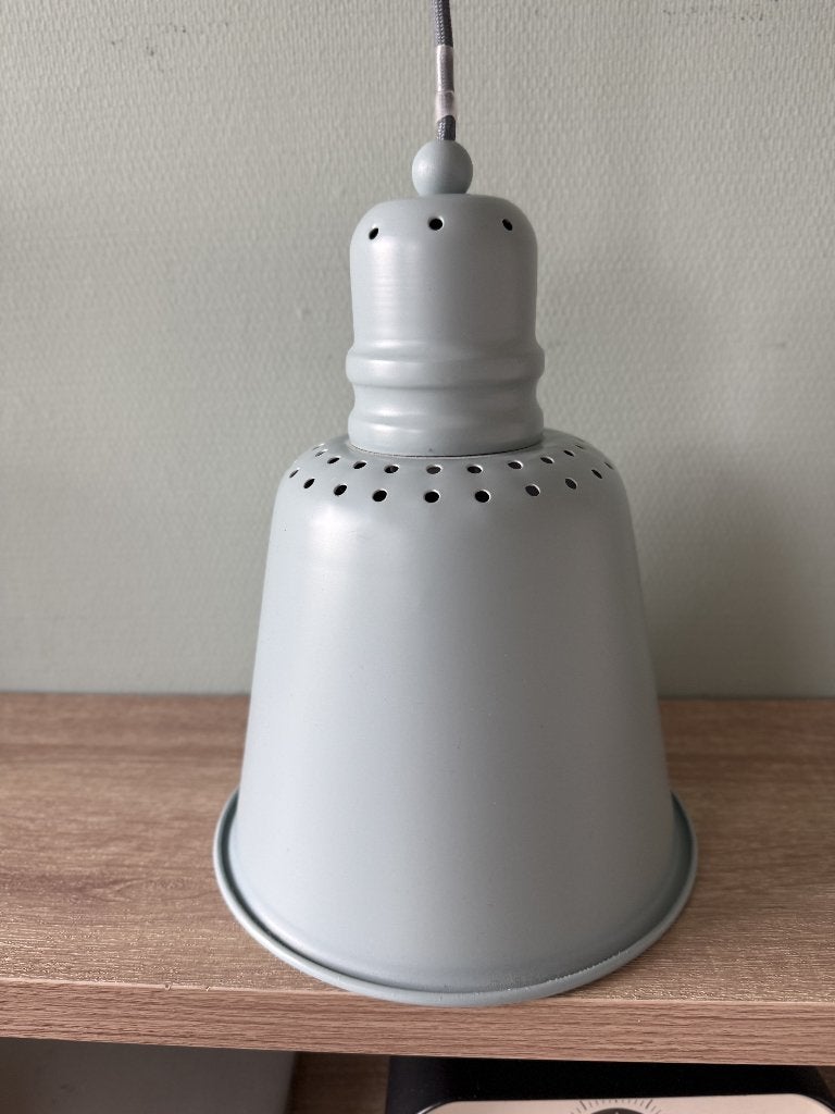 Sebra hanglamp blauw/grijs, Ophalen of Verzenden, Gebruikt, Metaal