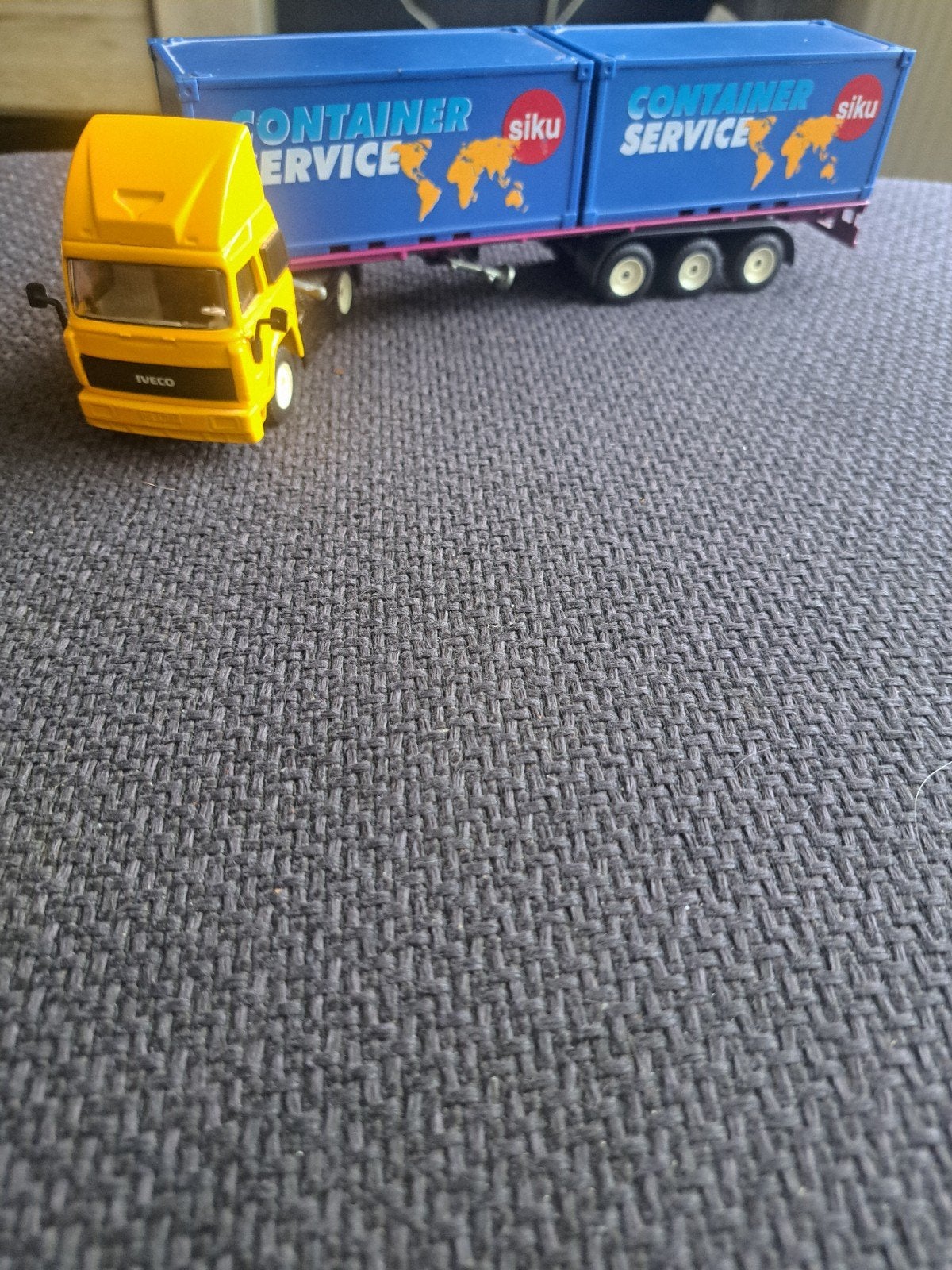 Siku model iveco "containerservice ", Gebruikt, West germany, N.b, Bus of Vrachtwagen