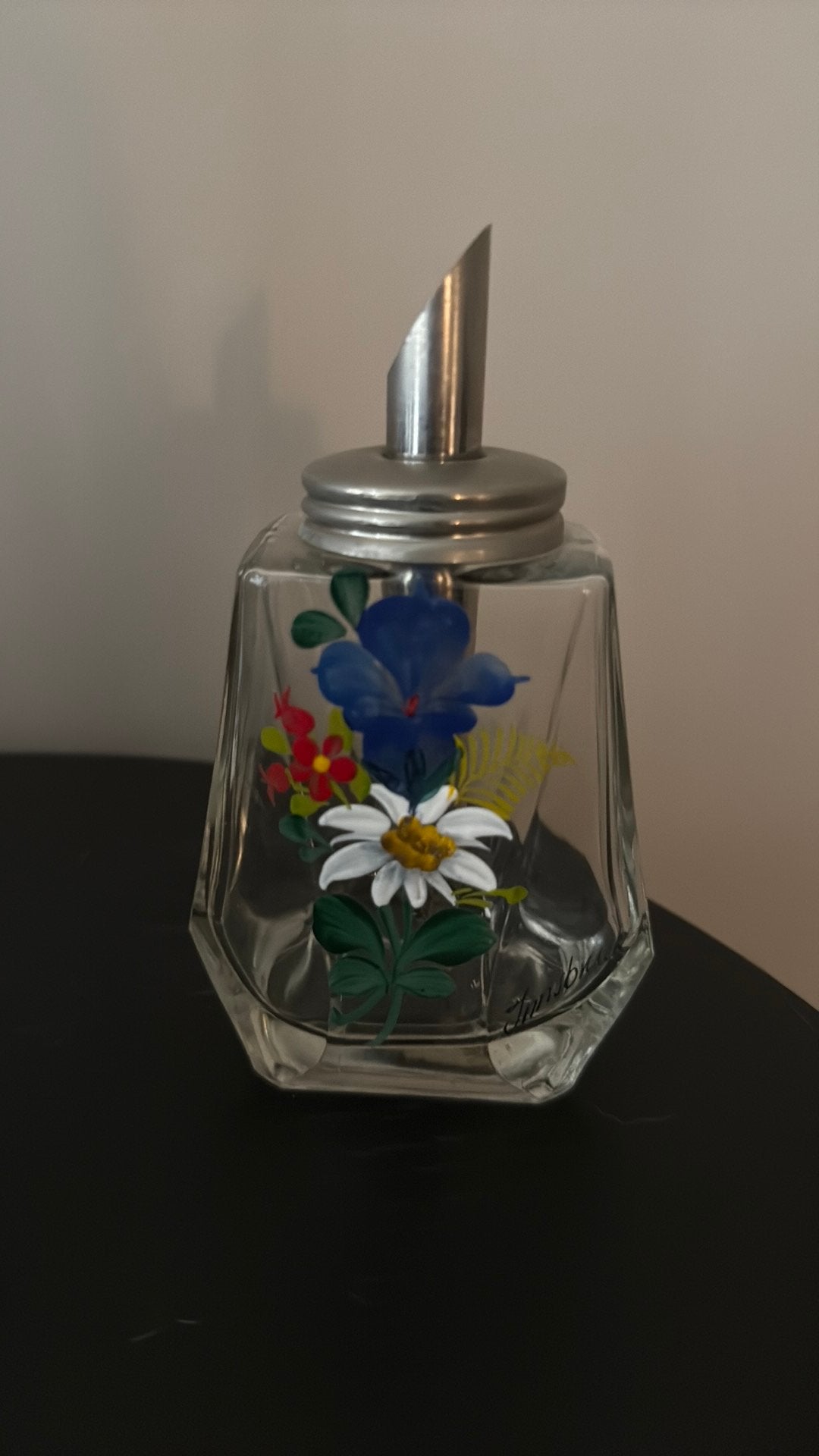 Vintage Suikerstrooier met Bloemen en 'Innsbruck', Ophalen of Verzenden