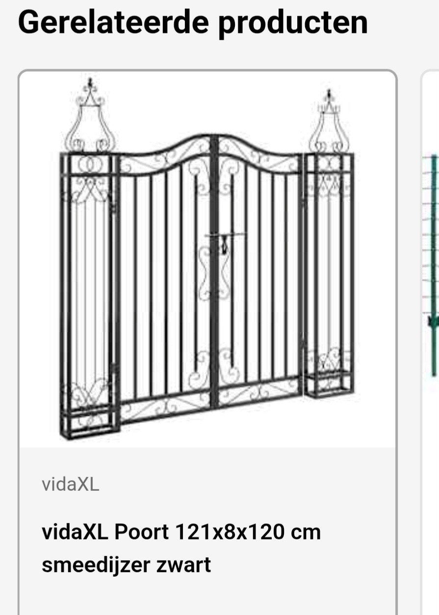 sier hekwerkje te koop, Tuin en Terras, Tuinpoorten, Ophalen, 100 tot 150 cm, 100 tot 150 cm, Nieuw