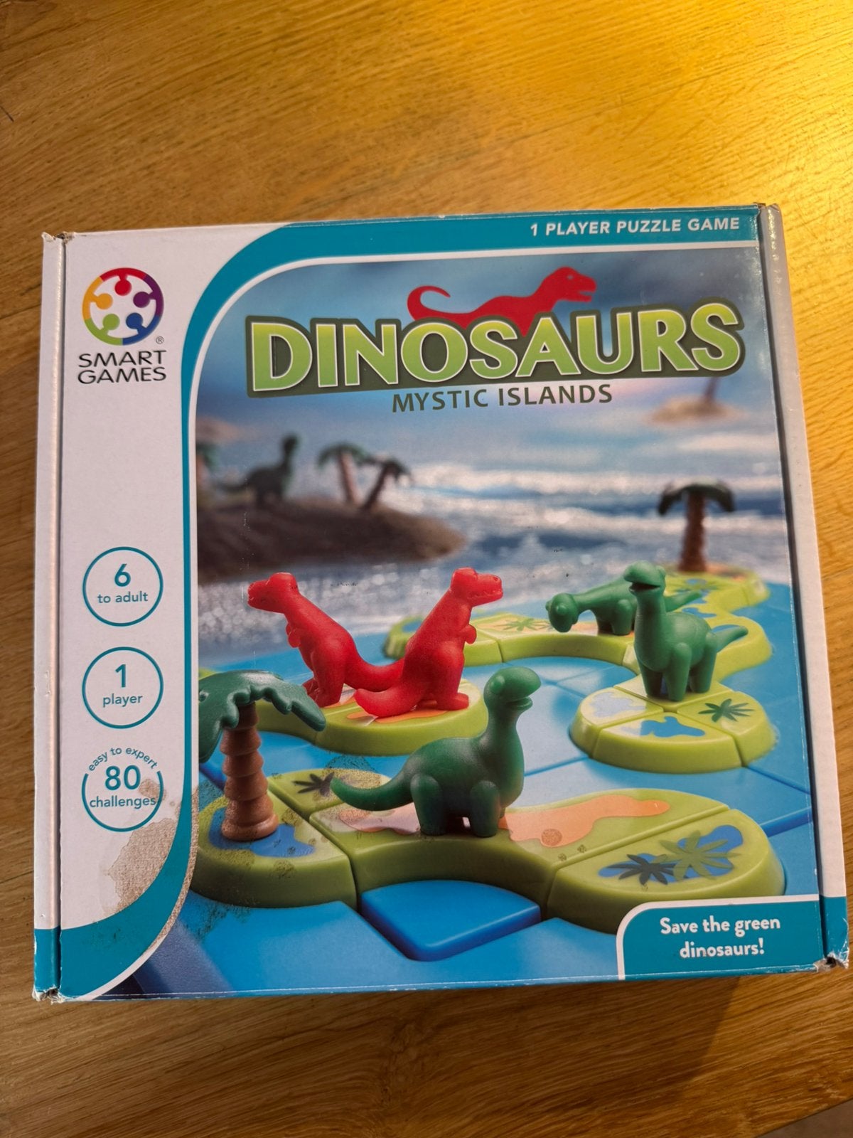 Smart game dinosaurs, Ophalen, Gebruikt