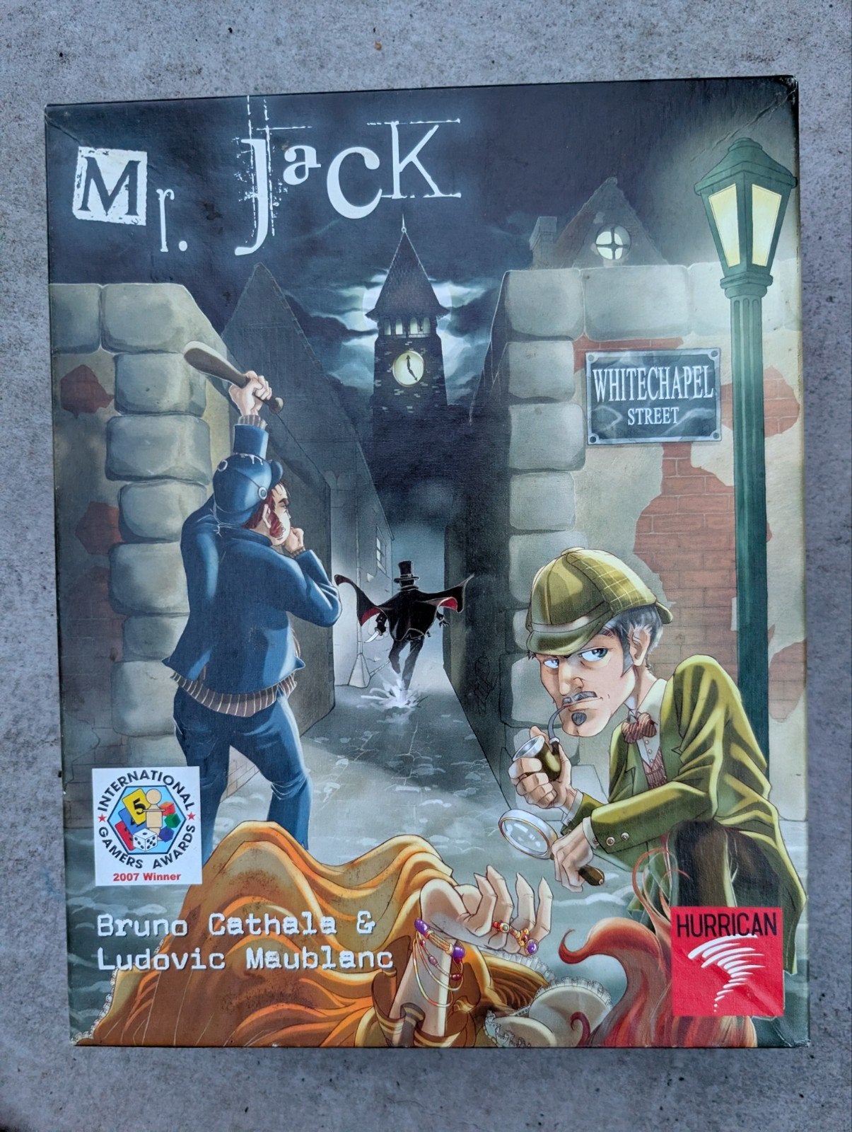 Mr. Jack: Strategisch detective bordspel, Een of twee spelers, Ophalen of Verzenden, Gebruikt, Hurrican