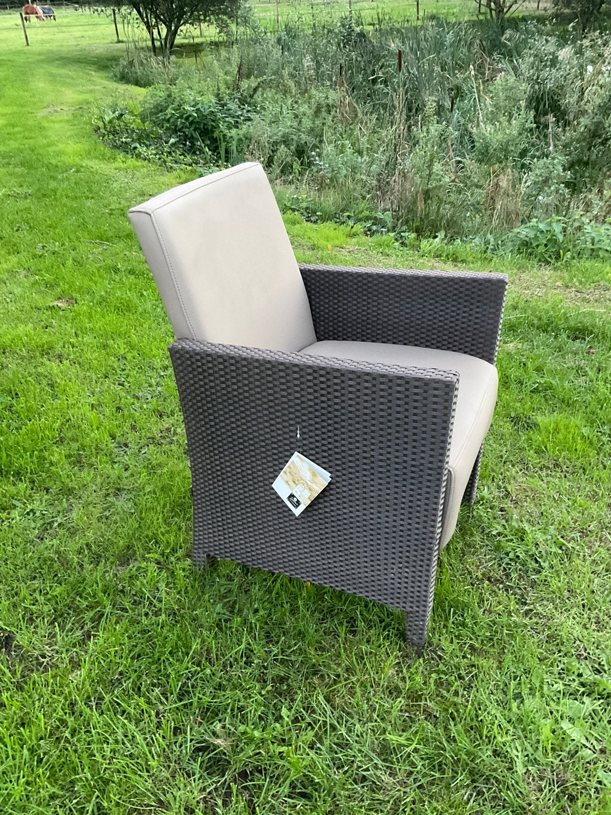 Nieuwe tuinstoel, 4seasons, Tuin en Terras, Ophalen, Zo goed als nieuw, Wicker