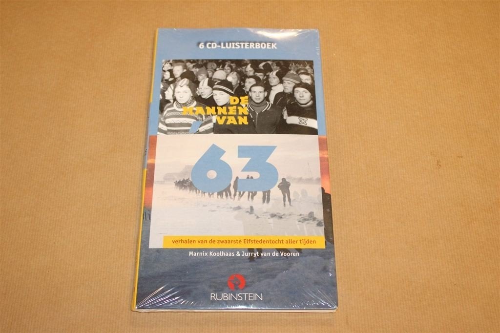 De Mannen van 63 — Luisterboek Elfstedentocht 1963, Nieuw, Ophalen of Verzenden