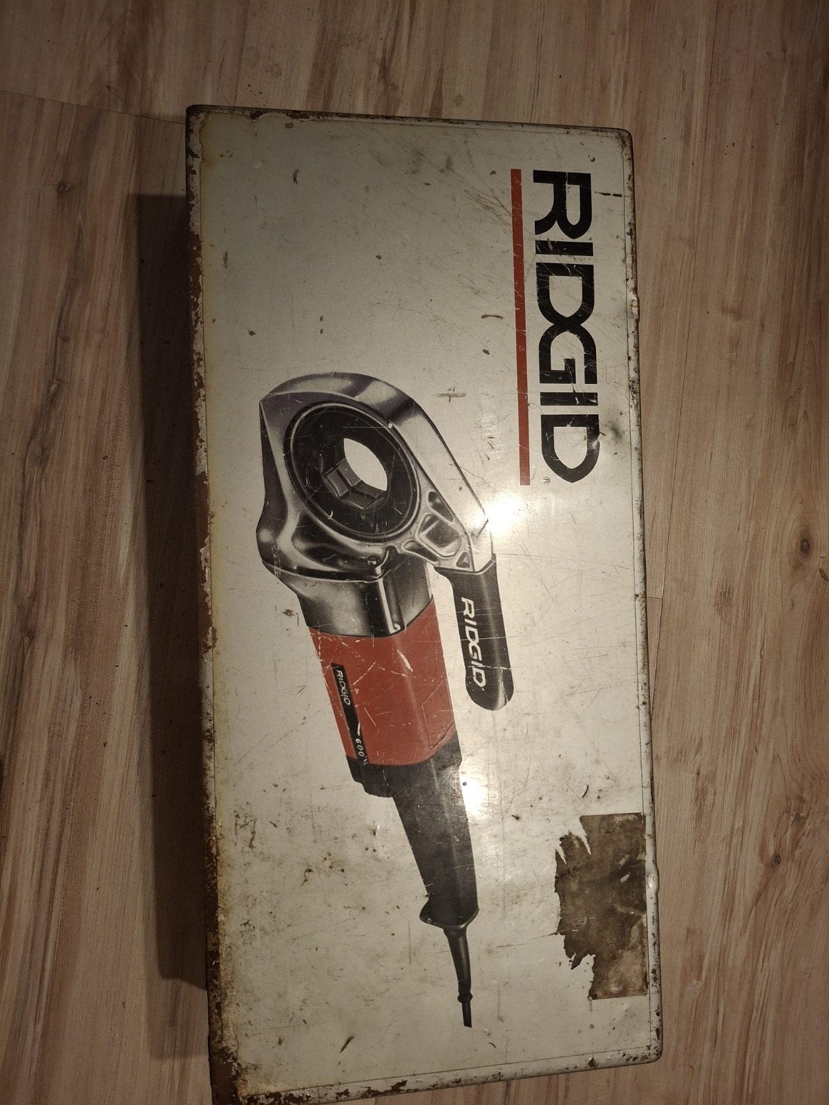 RIDGID 600 Elektrische draadsnijmachine met koffer, Ophalen of Verzenden, Gebruikt