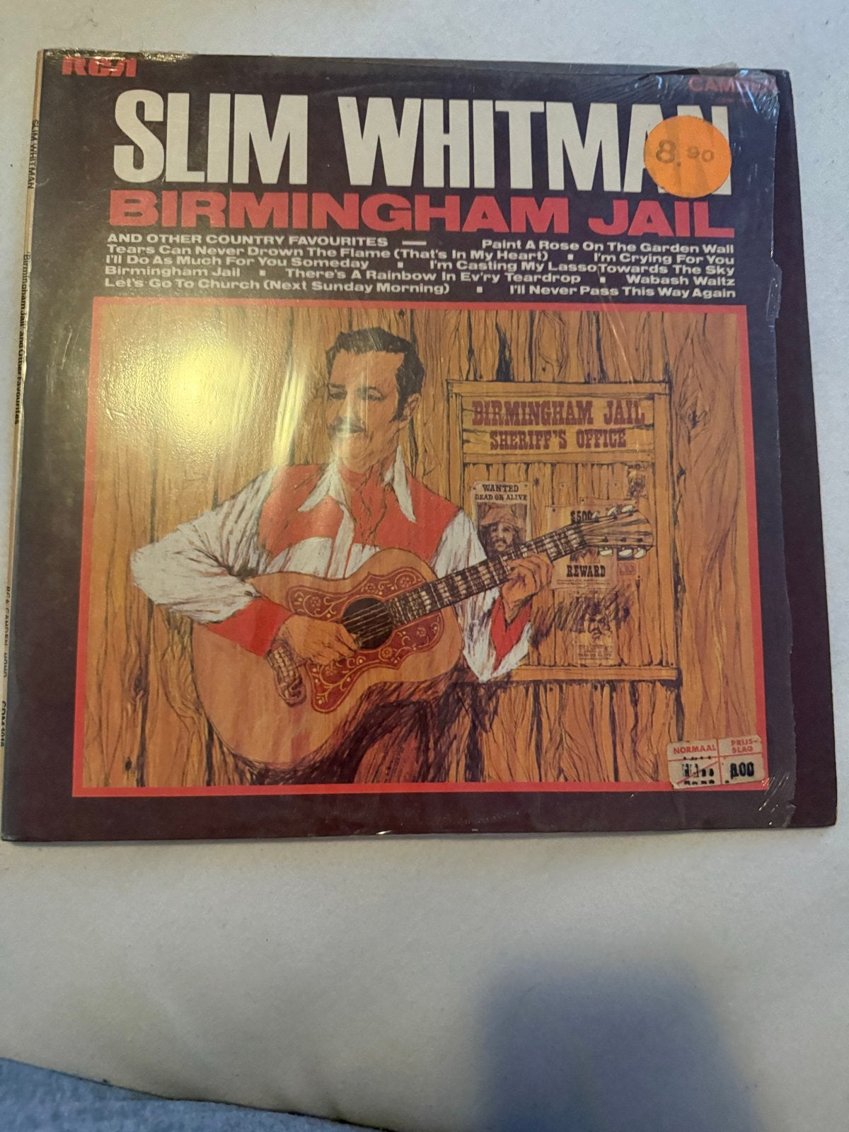 Slim Whitman - Birmingham Jail (LP, 1970 - 1979), Geseald, Verzenden, Gebruikt, 12 inch