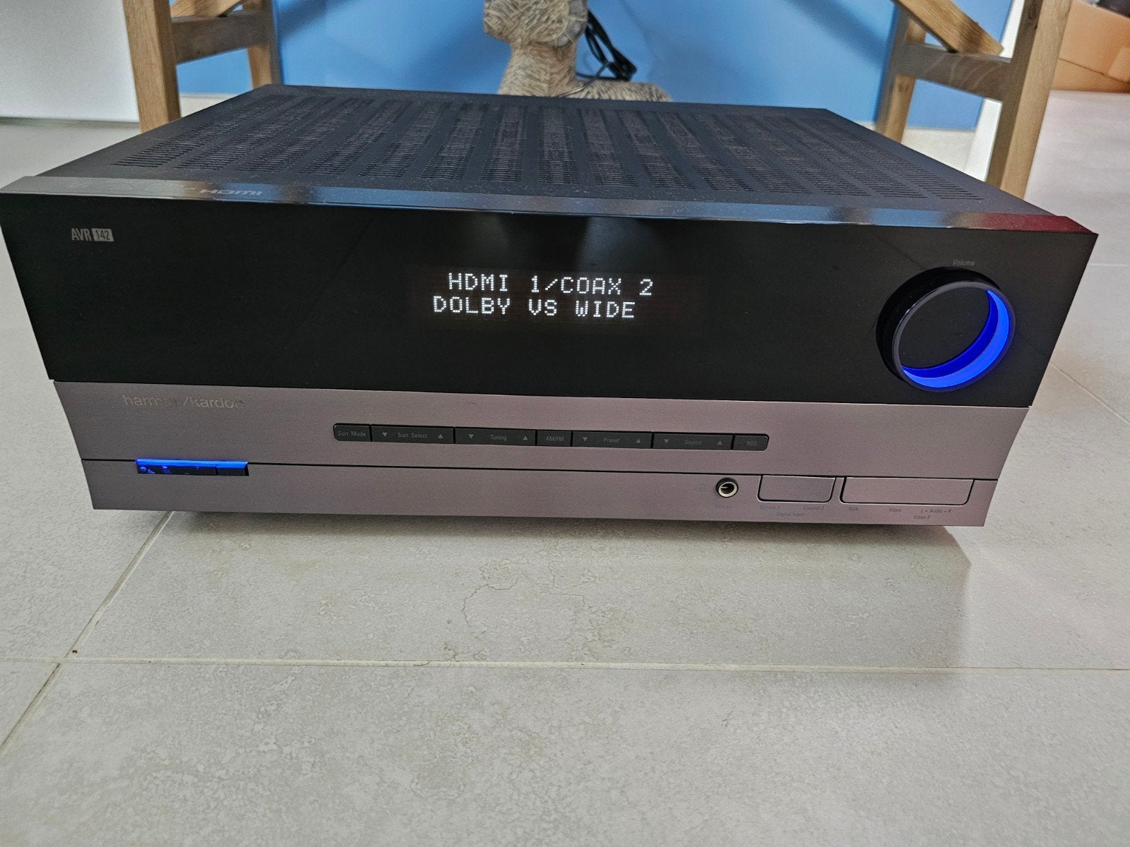 Harman Kardon AVR 142 AV-receiver met HDMI, Ophalen