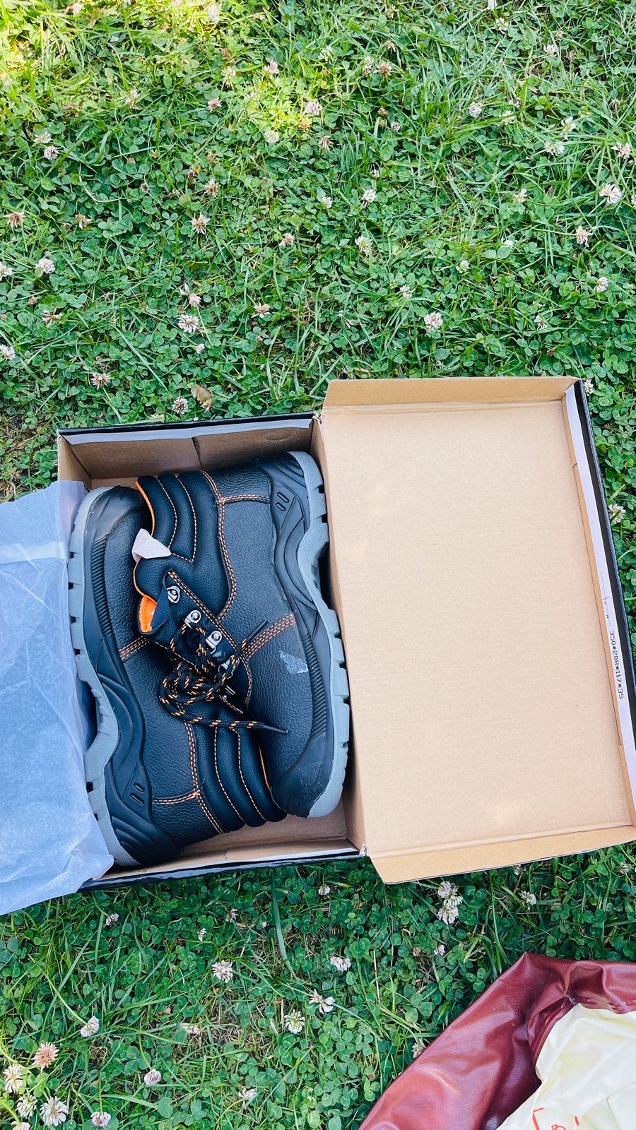 Nieuwe Zwarte Werkschoenen Maat 43, Ophalen of Verzenden, Nieuw, Zwart, Werkschoenen