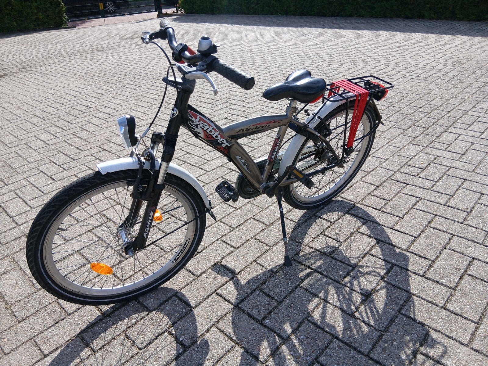 Hele nette jongensfiets 20 inch van Alpina, Ophalen of Verzenden, Zo goed als nieuw, 20 inch, Handrem