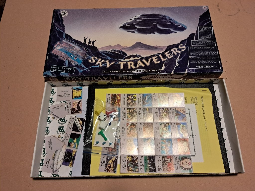 Sky Travelers, Drie of vier spelers, Ophalen of Verzenden, Gebruikt, Family Pastimes