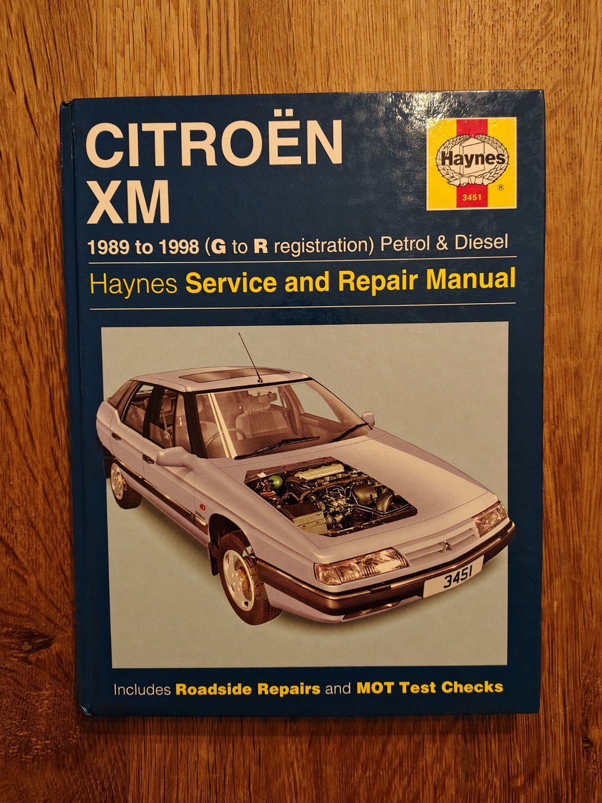 Haynes Citroën XM 1989 - 1998 Benzine & Diesel, Ophalen of Verzenden