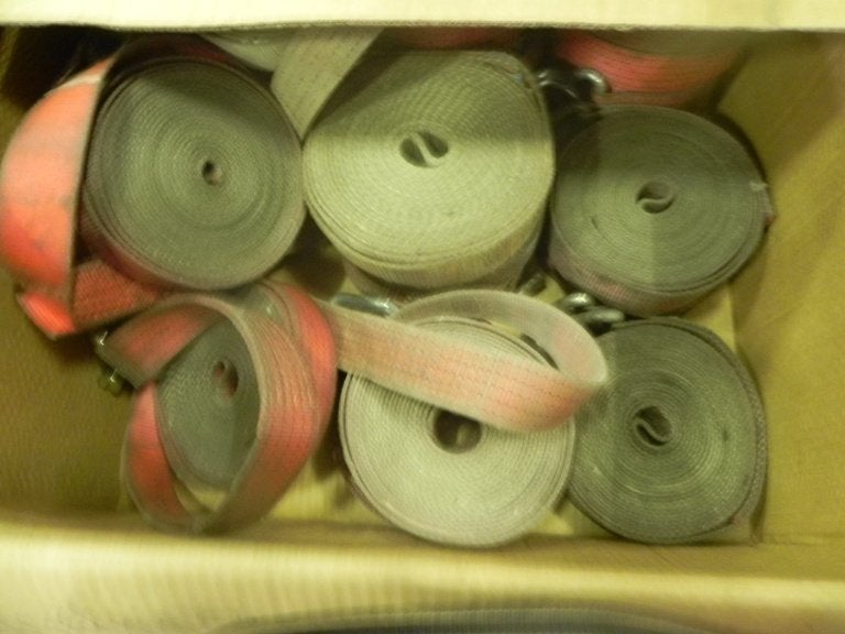 Spanriemen/banden en ratels, Ophalen