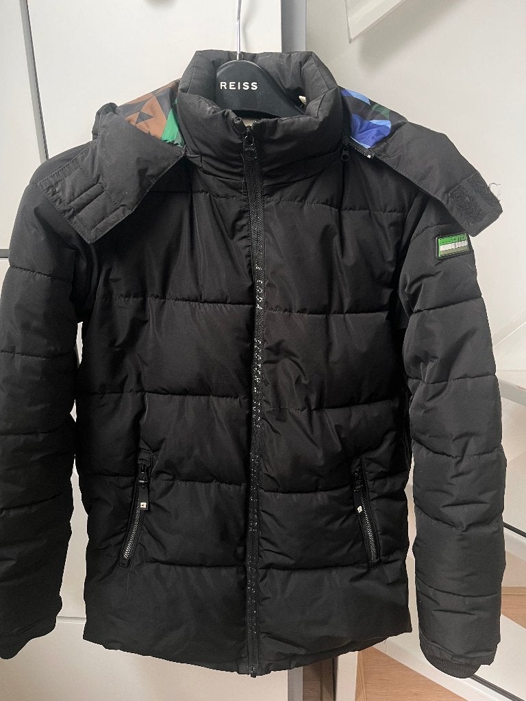 Scotch & Soda jongens winterjas (mt 152), Gebruikt, Ophalen of Verzenden, Scotch & Soda, Jongen