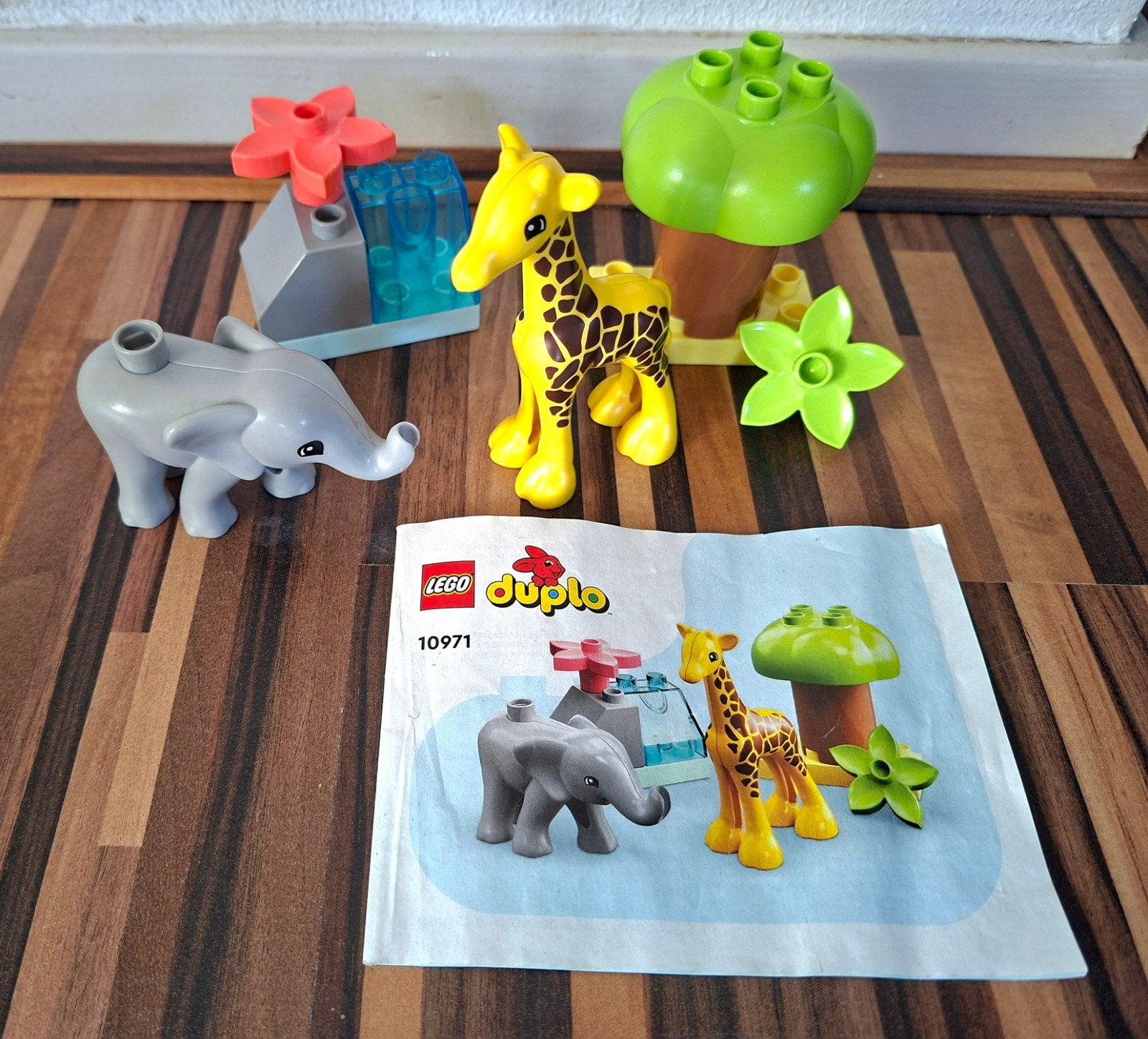 Duplo olifant en giraffe, set 10971, Ophalen of Verzenden, Duplo