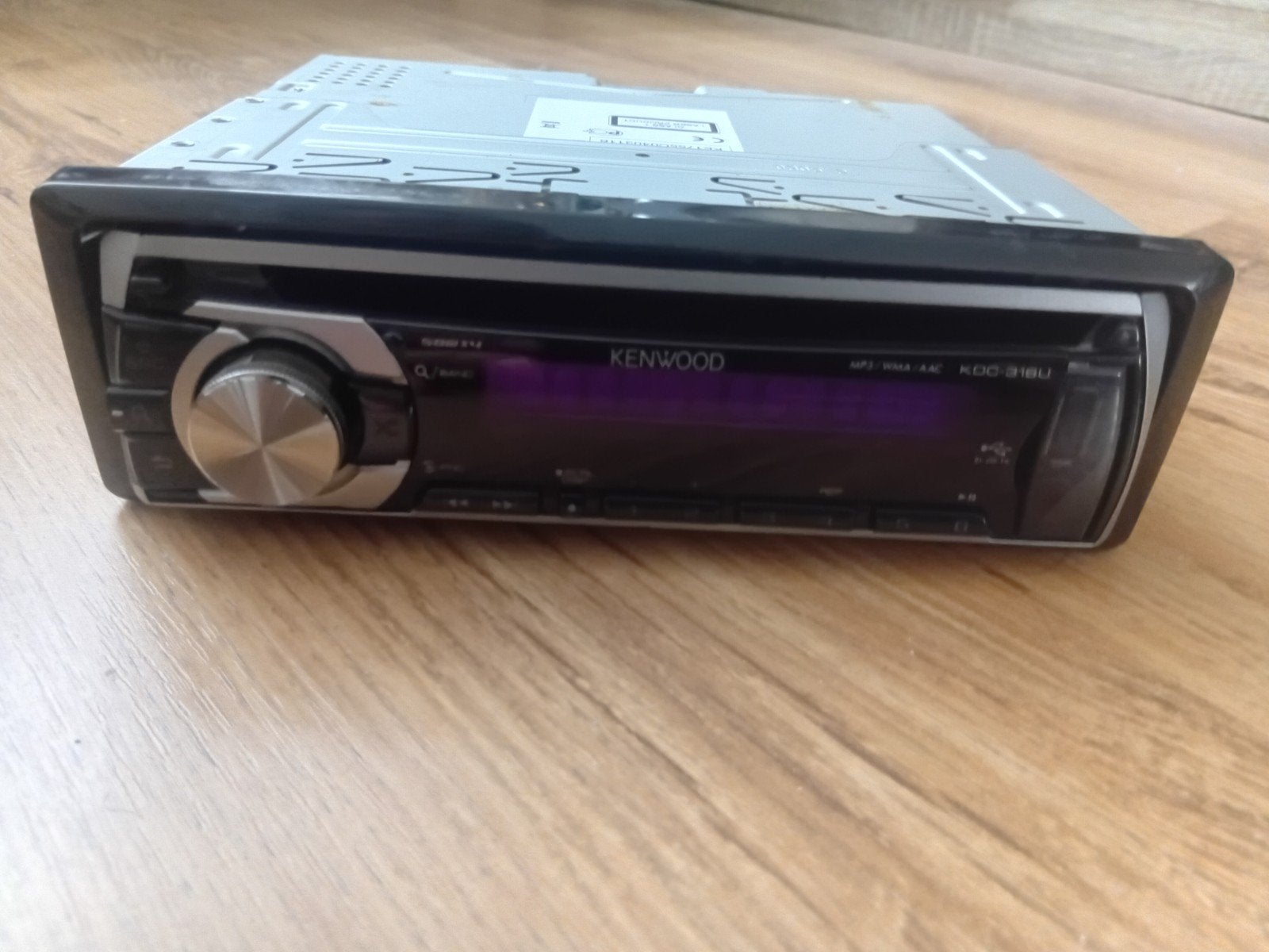 Kenwood KDC-318U Autoradio, Ophalen of Verzenden, Gebruikt
