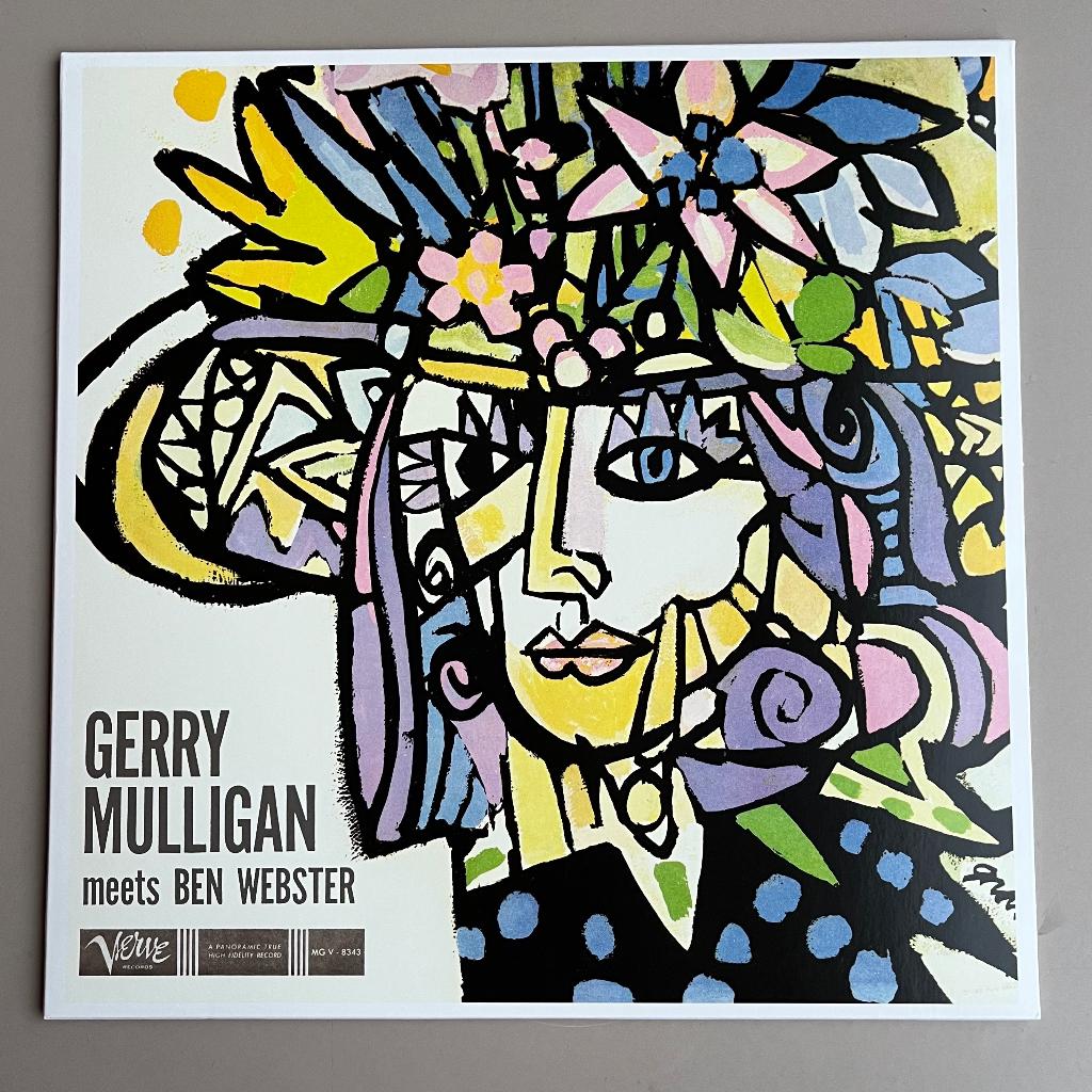 Gerry Mulligan meets Ben Webster Verve, 1960 tot 1980, Ophalen of Verzenden, Zo goed als nieuw, 12 inch