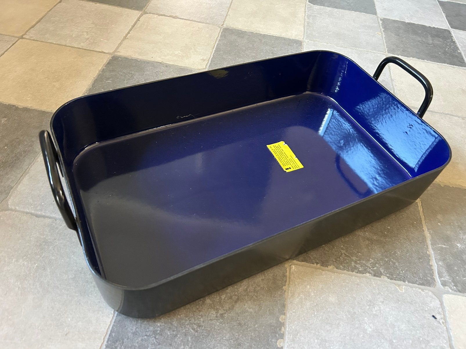 Emaille bakschaal groot, Huis en Inrichting, Ophalen, Zo goed als nieuw, Overige materialen