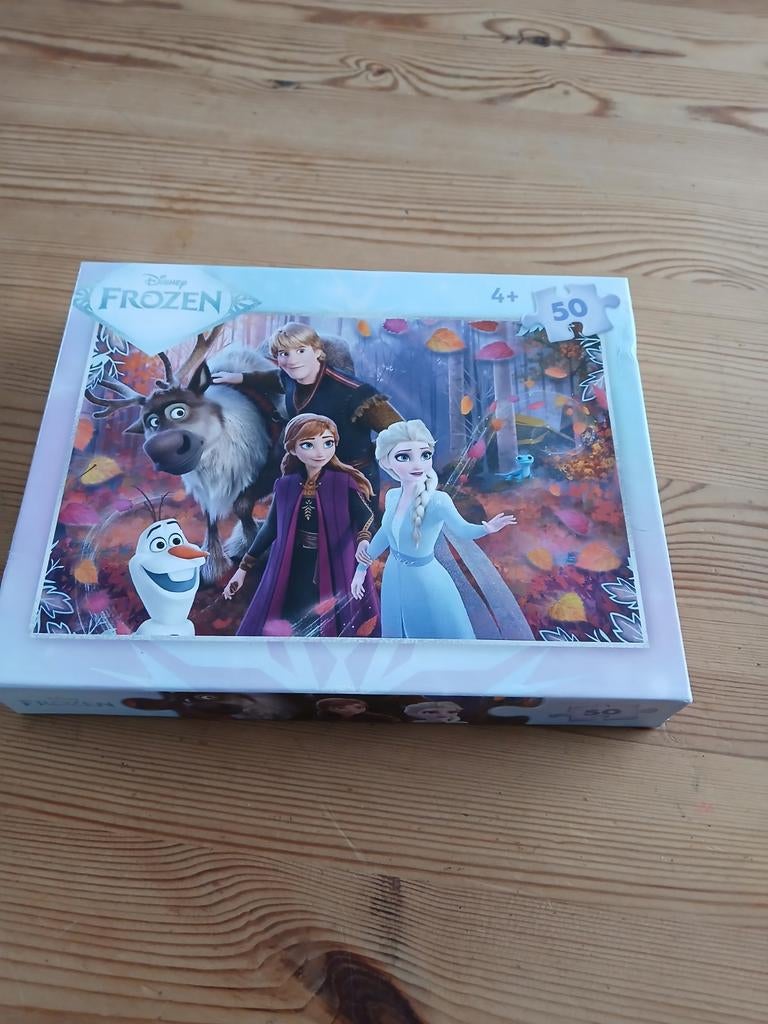 Frozen puzzel 50 stukjes, Ophalen of Verzenden, 10 tot 50 stukjes, 4 tot 6 jaar