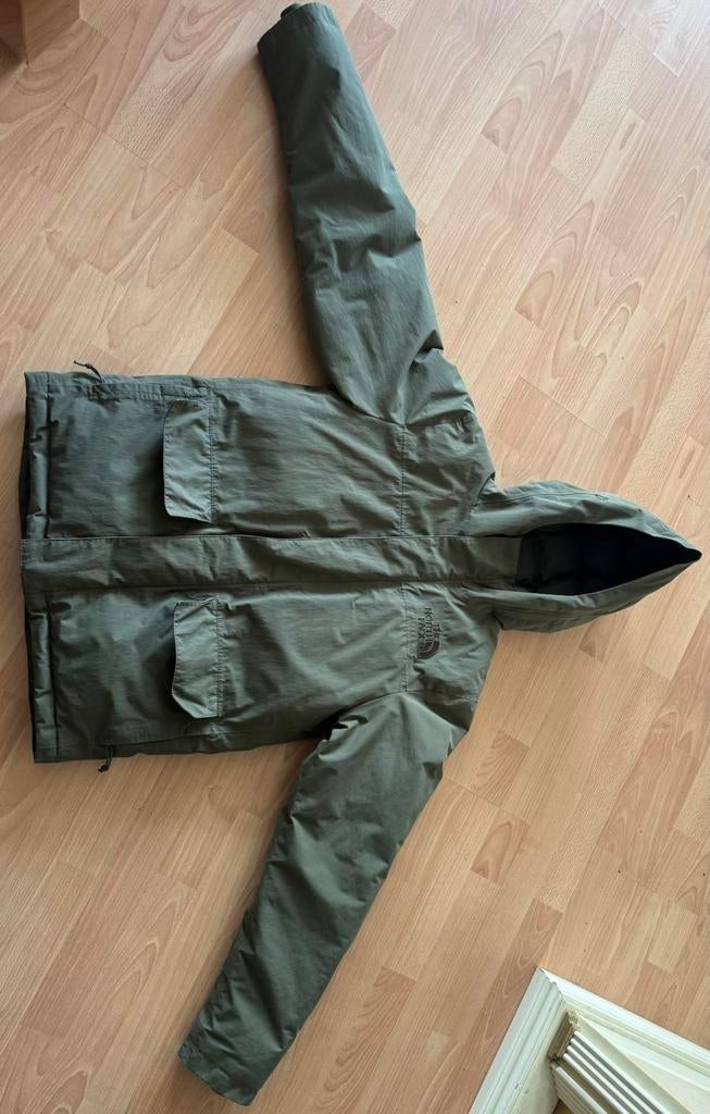 The North Face Winterjas Khakigroen, Kleding | Heren, Jassen | Winter, Ophalen of Verzenden, Zo goed als nieuw, Maat 46 (S) of kleiner