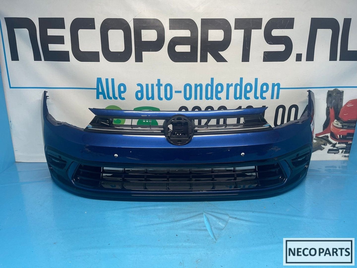 BUMPER VW POLO 2G R RLINE R-LINE FACELIFT VOORBUMPER, Auto-onderdelen, Gebruikt, Volkswagen, -, Ophalen of Verzenden
