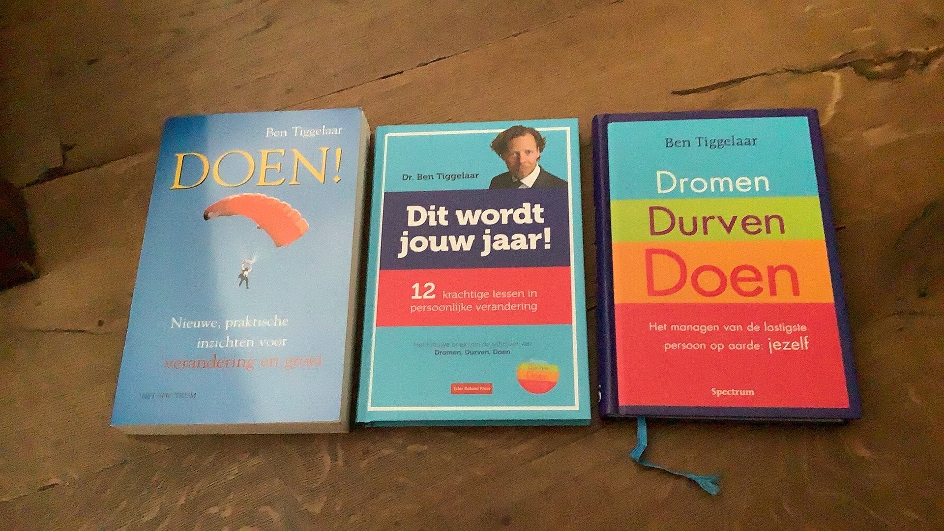 3 boeken Ben Tiggelaar, Ophalen of Verzenden, Zo goed als nieuw