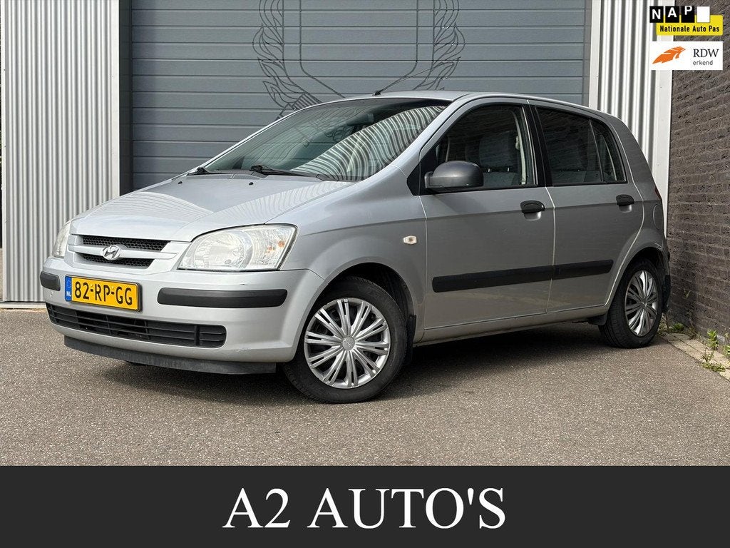 Hyundai Getz 1.1i Active Nap, Voorwielaandrijving, 31 €/maand, 4 cilinders, Origineel Nederlands
