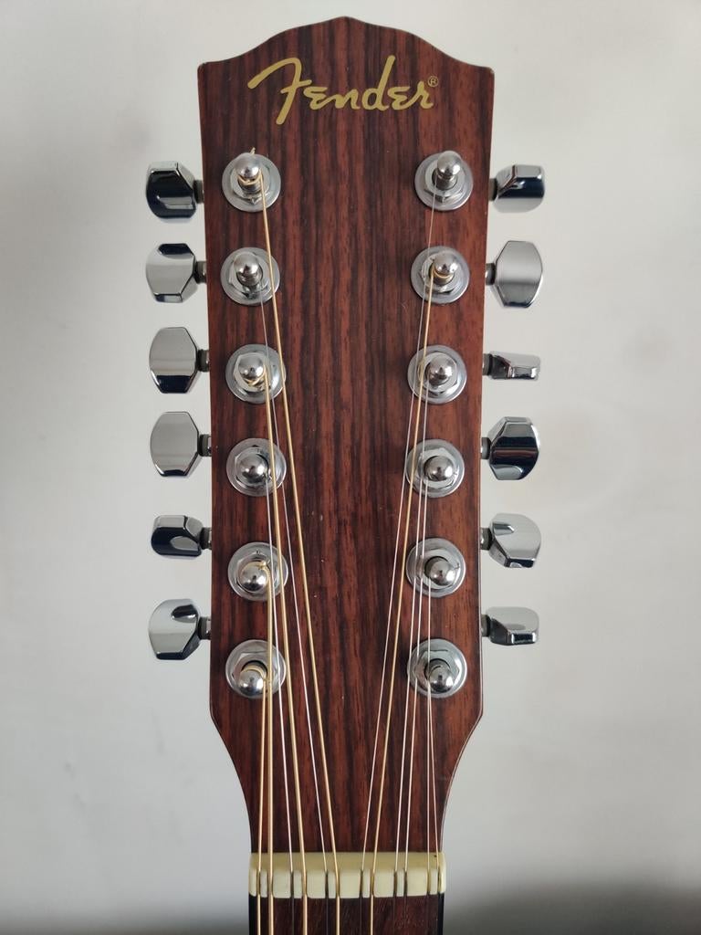 Fender JG-12CE/12 12-string, made in Korea, Ophalen, Gebruikt, Western- of Steelstringgitaar, Met (piezo-)element