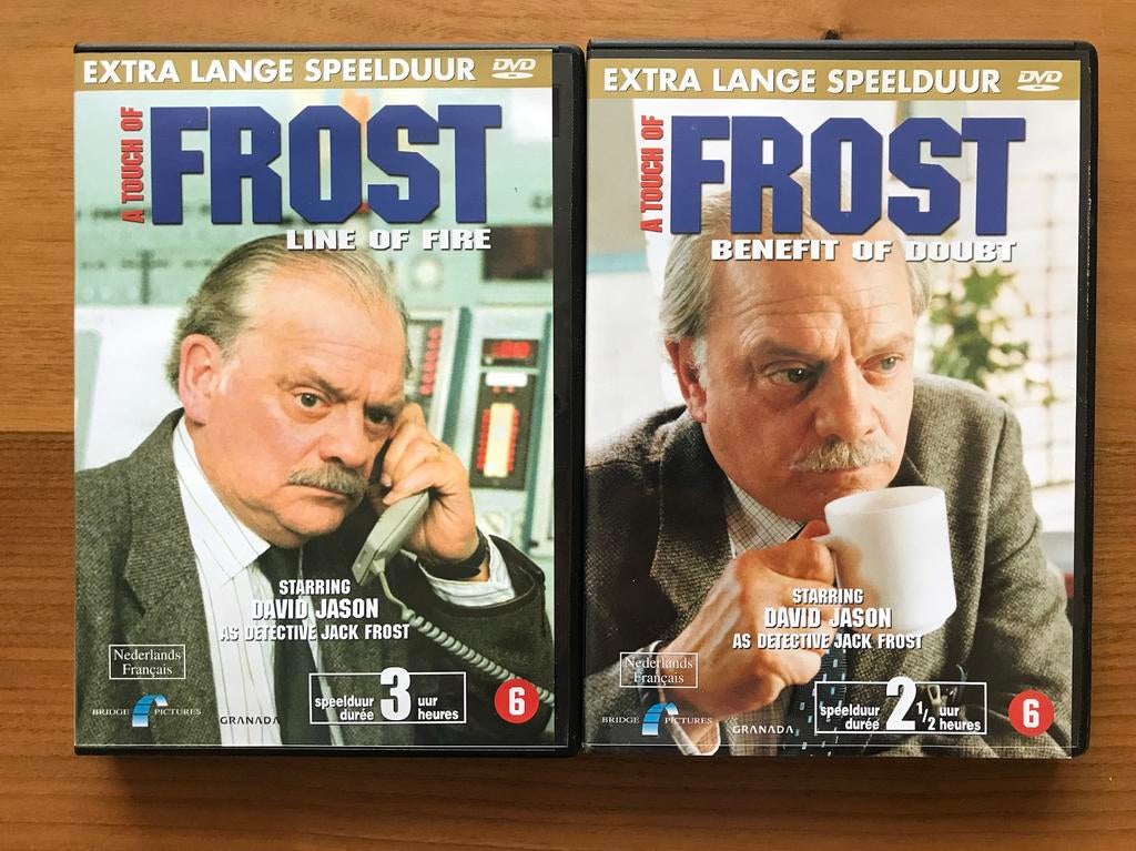 A Touch of Frost - Line of Fire & Benefit of Doubt (2DVD), Boxset, Ophalen of Verzenden, Zo goed als nieuw, Vanaf 12 jaar