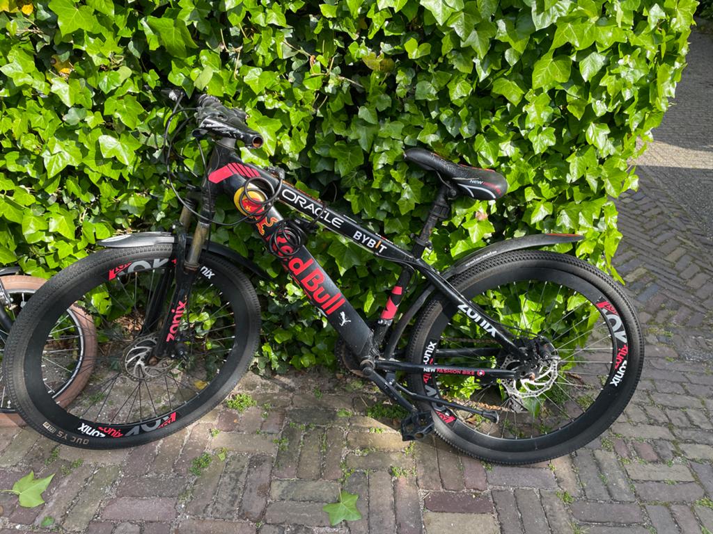 Red Bull Mountainbike - Zwart/Rood kinderfiets, Overige merken, Gebruikt, Hardtail, Heren