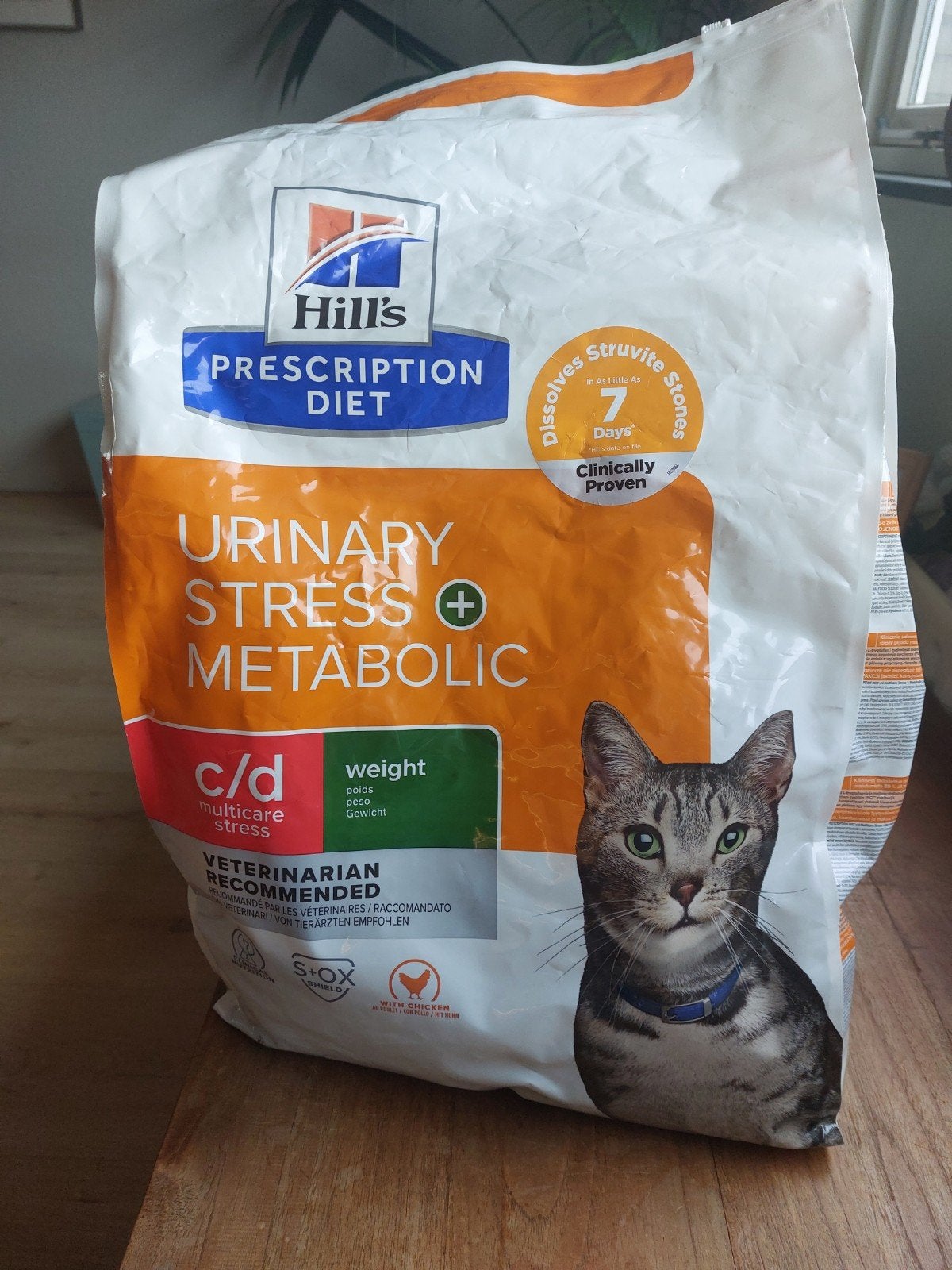 kattenvoer, Ophalen, Kat