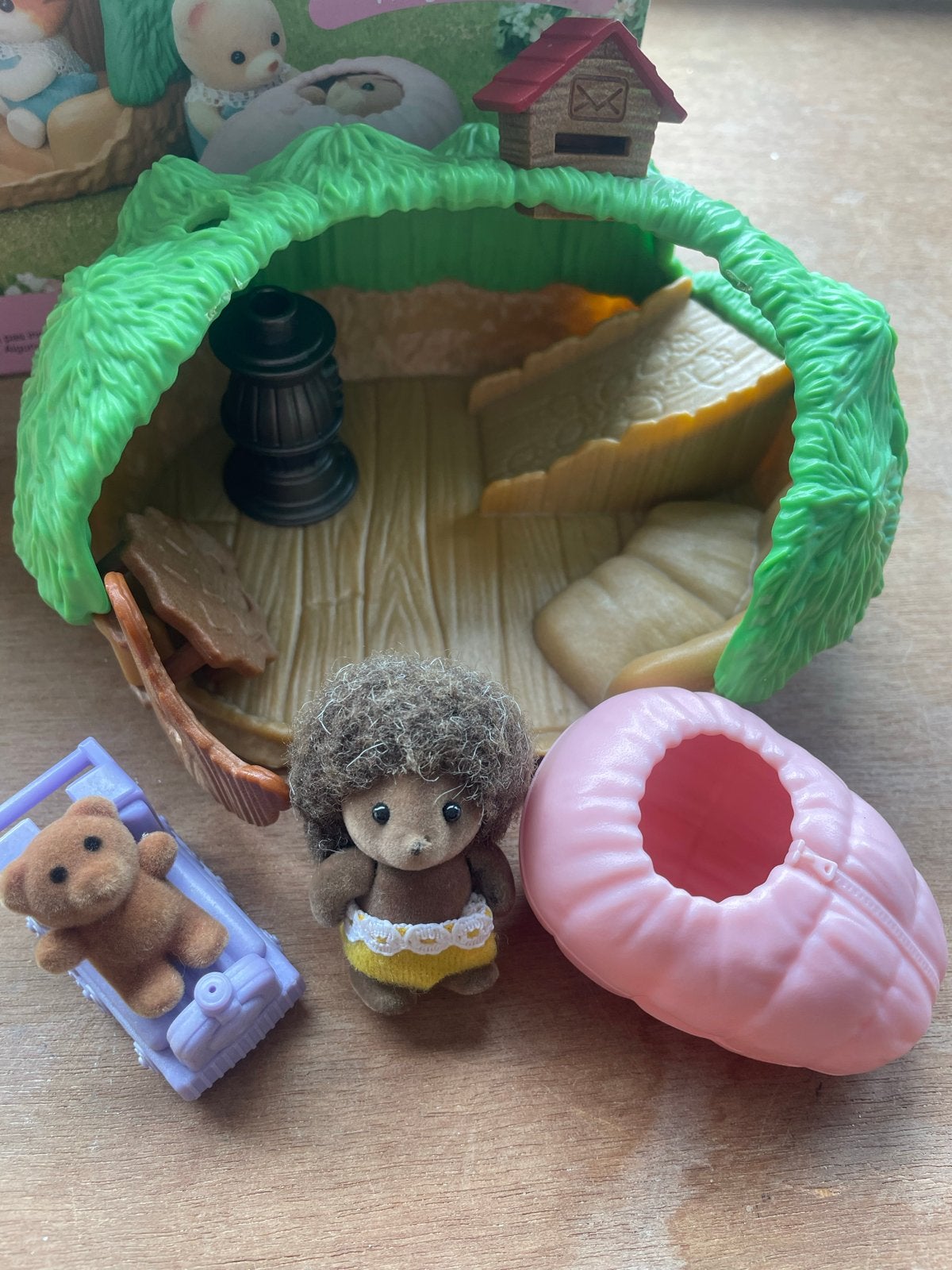Sylvanian Families Baby Egel Schuilplaats (niet compleet), Ophalen of Verzenden, Gebruikt, Jongen of Meisje