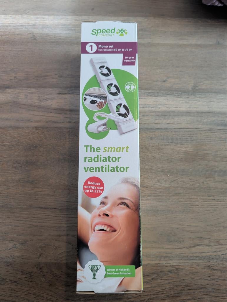 SpeedComfort Mono set radiatorventilator NIEUW!, Minder dan 30 cm, Radiator, Nieuw, Minder dan 60 cm