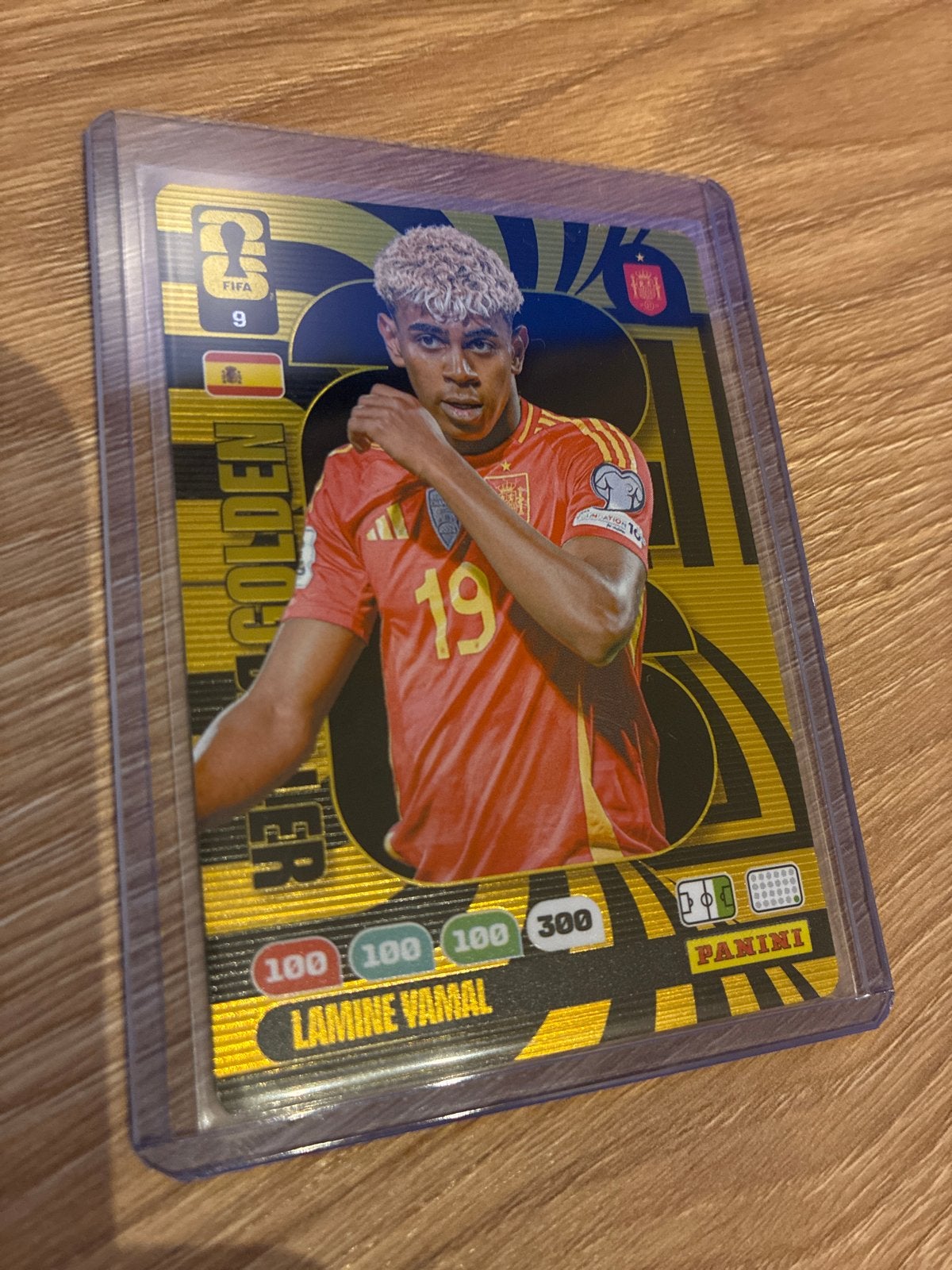 Lamine Yamal # 9 - Panini Adrenalyn XL FIFA World Cup 2026, Ophalen of Verzenden, Zo goed als nieuw, Buitenlandse clubs, Spelerskaart