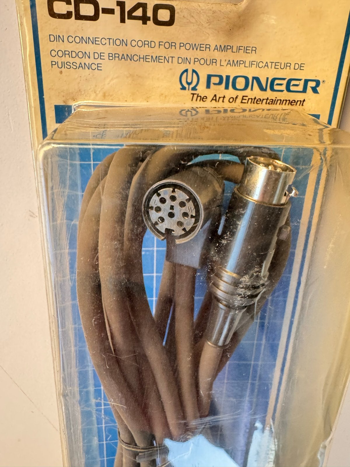 Pioneer CD-140 DIN aansluitkabel voor eindversterker 4m, Ophalen of Verzenden, Nieuw