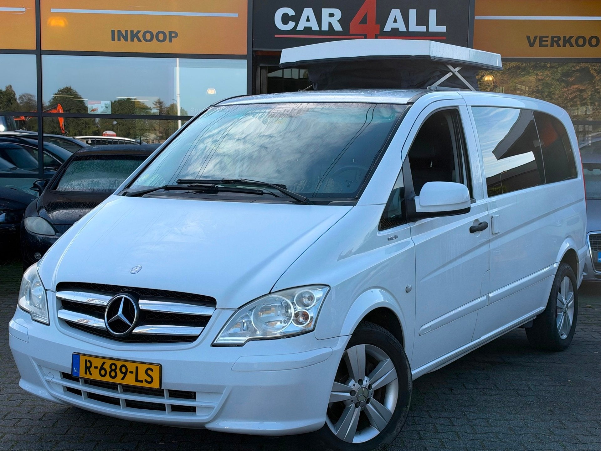 Mercedes-Benz VITO 7PERSOONS/CAMPER/AUTOMAAT/APK 18-09-2027, Automaat, ESP-stabiliteitscontrole, Elektrische ramen, Mercedes-Benz