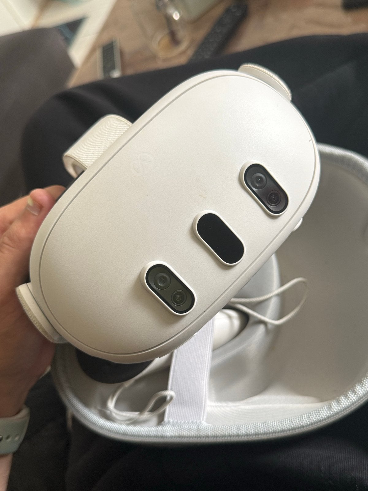 Meta Quest 3 VR Headset - Compleet met accessoires, Ophalen, Zo goed als nieuw, VR-bril, Overige platformen