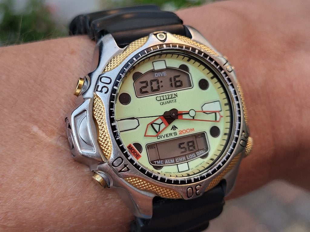Citizen duo color jp1010, Ophalen, Staal, Citizen, Kunststof