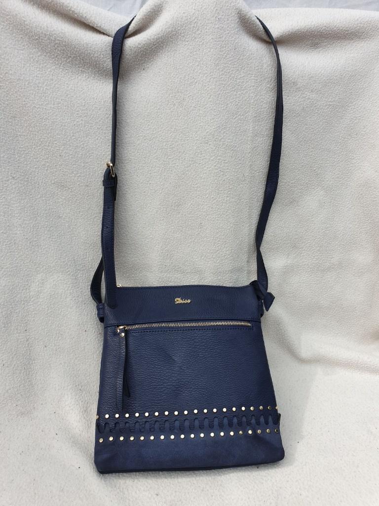 Gave donkerblauwe damestas., Blauw, ., Ophalen of Verzenden, Zo goed als nieuw