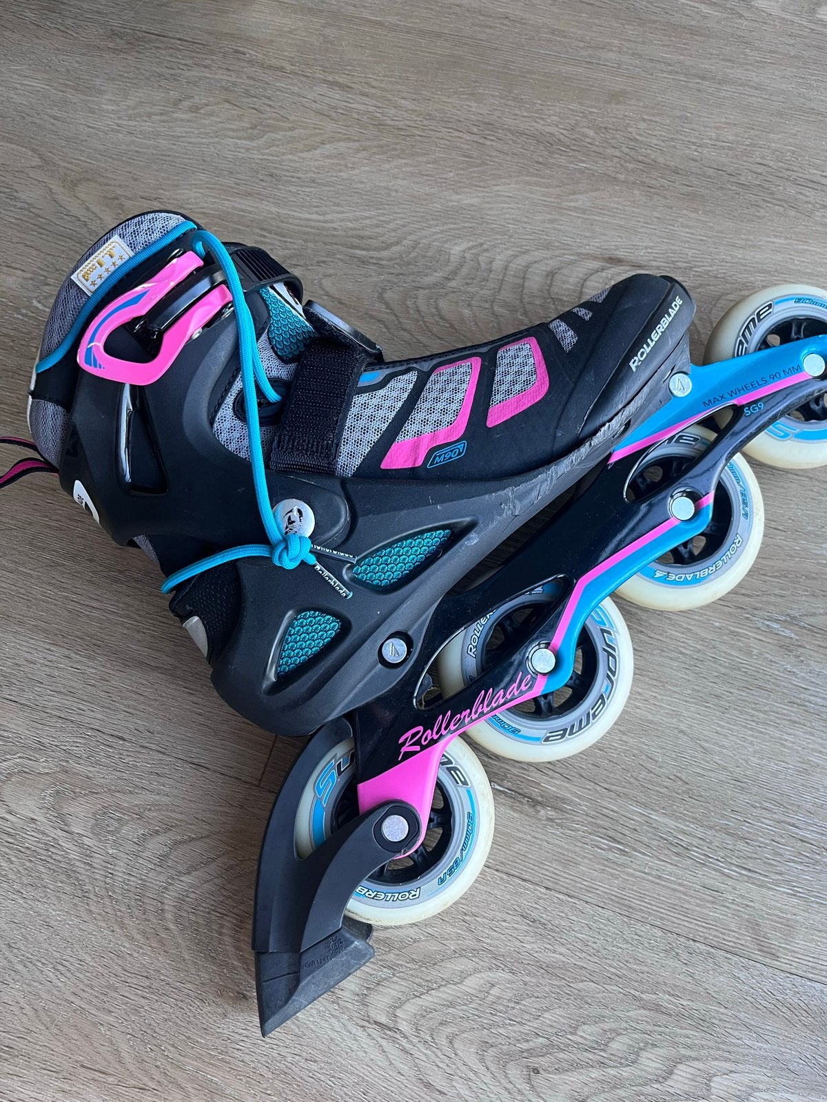 Skeelers rollerblade Macroblade 90 W Inline Skates - Maat 40, Gebruikt, Inline skates 4 wielen, Dames, Ophalen