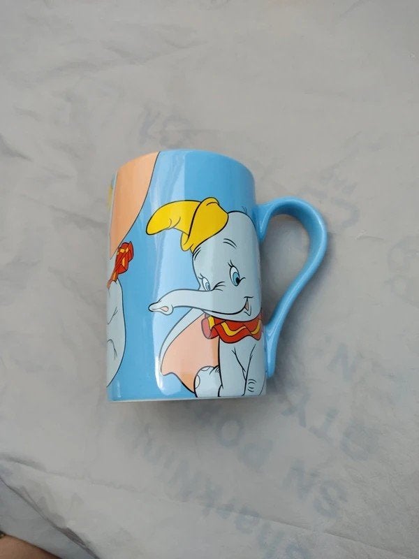 Disney Dumbo Mok - Blauw met schattige Dumbo afbeelding, Ophalen of Verzenden, Nieuw